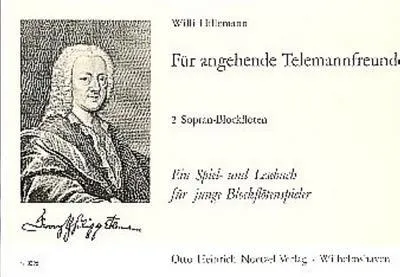 Produktbild von Für angehende Telemannfreundefür 2 Sopran-Blockflöten