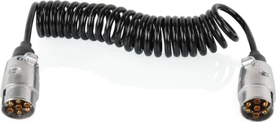 Produktbild von Anhänger Spiralkabel 7-polig, 3,5 meter, PVC Kabel
