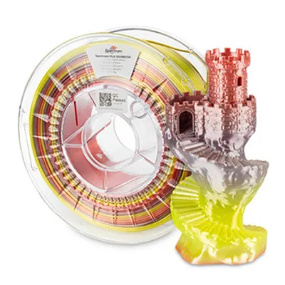 Produktbild von Spectrum 3D Filament, PLA Silk, 1,75mm, 1000g, 81020, Erdmischung
