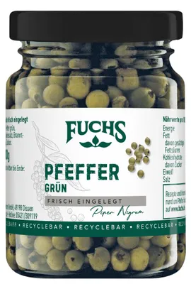 Produktbild von Pfeffer grün eingelegt