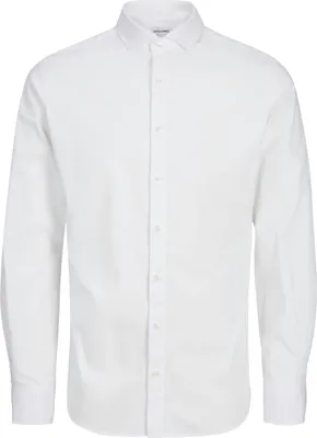 Produktbild von Jack & Jones Eaxel Stretch Langarmhemd Weiß 10 Years Jungen Weiß 10 Years