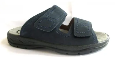 Produktbild von Jomos Activa Pantoletten in Übergrößen Blau  503601 12 845 große Herrenschuhe, Größe:45