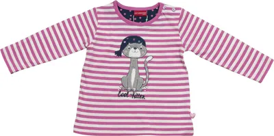 Produktbild von Salt & Pepper - Mädchen Baby Langarmshirt Gr. 68 * Little One Stripe