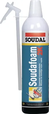 Produktbild von Soudal Rámová pena / Rýchla pena Soudafoam 2K B2 400 ml zelená