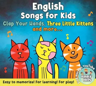 Immagine prodotto di Canzoni inglesi per bambini: Tre piccoli gattini