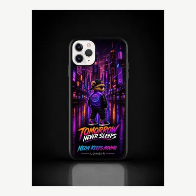 Produktbild von iPhone 11 Pro Max Hülle Handyhülle Schutzhülle Case mit Nachtleben Motiv – LUNØIR ©