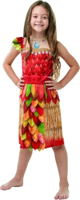 A young girl wearing a costume.