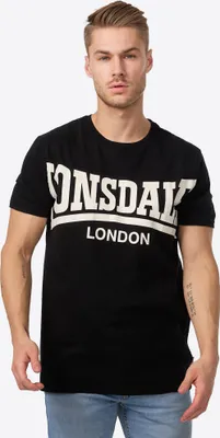 Produktbild von Herren T-Shirt normale Passform YORK Black XL Lonsdale