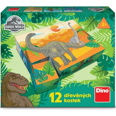 Productafbeelding van DINO Jurassic World, puzzel, 12 stukjes