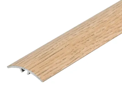 Zdjęcie produktu dla Profil progowy aluminiowy 30mm 5w1 Cezar Dąb Jasny Mat 2,79m