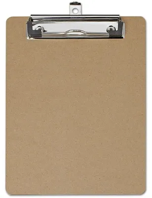 Produktbild von MAUL Klemmbrett MAULbasic A5 Hochformat Hartfaser-Holz braun