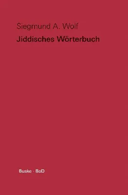 Produktbild von Jiddisches Wörterbuch