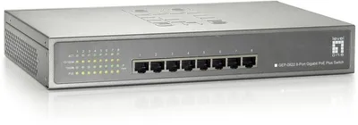 Produktbild von LevelOne GEP-0822, Gigabit Ethernet (10/100/1000), Power over Ethernet (PoE), Rack-Einbau