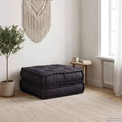 Produktbild von vidaXL Modulares Sofaelement Anthrazit 70x70x36 cm Stoff