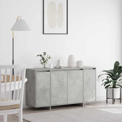 Produktbild von vidaXL Sideboard Beton Grau 135 x 41 x 75 cm Holzwerkstoff