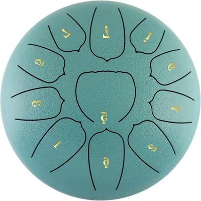 Produktbild von Famanu Tongdrum 15 cm - 11 Noten, Handpan Trommel mit Mallet