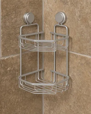 Immagine prodotto di Domino Mensola angolare doccia 2 ripiani silver 160101