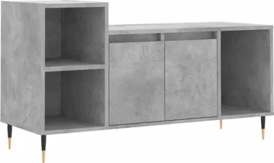 Obrázek produktu pro vidaXL TV skříňka betonová šedá 100x35x55 cm odvozený dřevěný výrobek