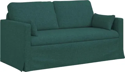 Produktbild von vidaXL Sofa Dunkelgrün 158 x 78 x 80 cm Stoff
