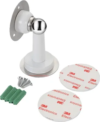 Produktbild von INF Magnetischer Türstopper Edelstahl ohne Bohren mit 3M Klebepad Weiß