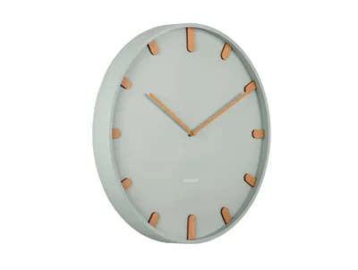 Image de Karlsson - Horloge murale Grace - Jade grise