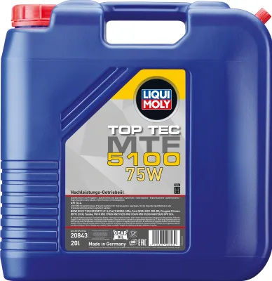 Produktbild von Liqui Moly Top Tec MTF 5100 75W Hochleistungs-Getriebeöl 20 Liter