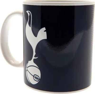 Obrázek produktu pro Tottenham Hotspur FC - hrnek na kávu, půltónový TA3889 (jedna velikost) (černá/bílá)