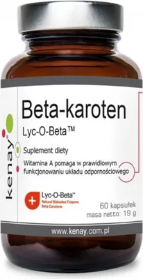 Produktbild von Kenay Beta-Carotin-Provitamin und Lyc-o-Beta 60 Kapseln BI8887