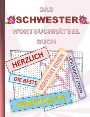 Produktbild von Das Schwester Wortsuchrätsel Buch