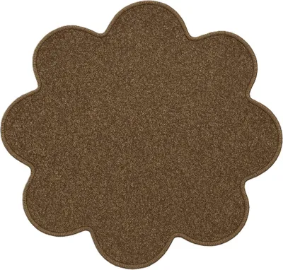 Zdjęcie produktu dla 120x120 kwiat cm Kawałek dywanu Eton brązowy kwiat