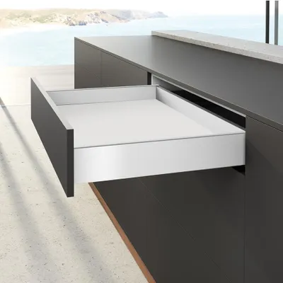 Produktbild von Schubkastenzarge,9255291,600mm,weiß