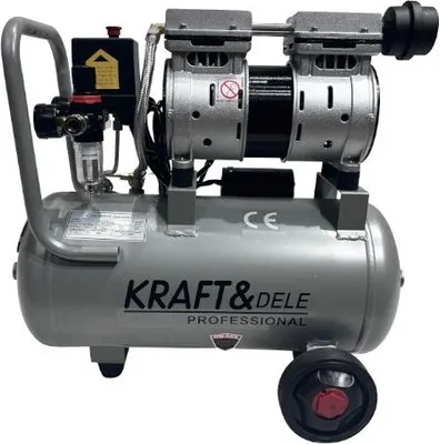 Image de Kraft&Dele KD1395 compresseur sans huile 24L 1,2kW 8 bar