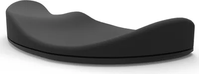 Produktbild von Silikon-Maus-Handgelenkauflage Maeuse-Handgelenkauflage Ergonomisches dreidimensionales Oberflaechendesign Hautfreundliches, geschmeidiges Handgelenk-Pad Schwarz