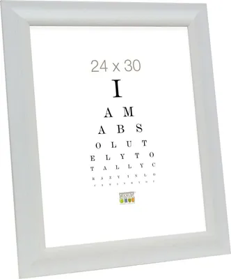 Zdjęcie produktu dla Ramka na zdjęcia Deknudt, biała, z tworzywa sztucznego, 10,0 x 15,0 cm, S45MF