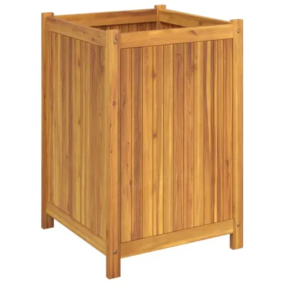 Obrázek produktu pro vidaXL Květináč s vložkou 50x50x75 cm z masivního dřeva akácie