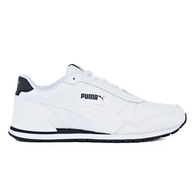 Produktbild von PUMA ST Runner v2, Uni, Erwachsener, Weiß, Einfarbig, Schnürverschluss, Gummi