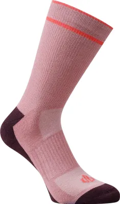 Image de Dare 2B - Chaussettes pour hommes/femmes unies, endurance, randonnée RG12286 (39,5 EU - 42 EU) (Violet/Plume/Fleur de pêche)