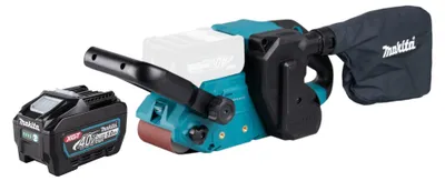Image de Makita BS 001 GT1 Ponceuse à bande sans fil 40 V max. 76 x 533 mm Brushless + 1x batterie 5,0 Ah - sans chargeur