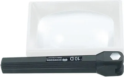 Produktbild von Schweizer Klappleseglas 2,5 fach / 75*50 mm
