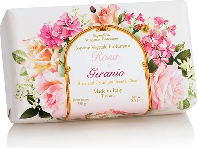 Produktbild von Fiorentino Seife Rose & Geranie 250g
