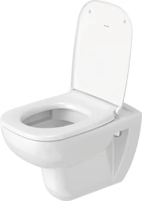 Produktbild von Duravit WC-Set wandhängend, D-Code, Rimless Set 457009, weiß, 1 Stk.