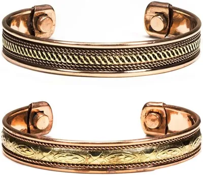 Produktbild von Magnetisches Kupferarmband Set von 2 Stück -- ±7.5 cm