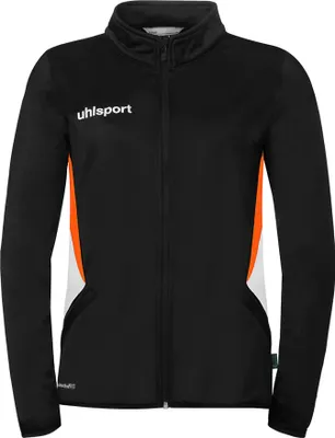 Produktbild von Uhlsport Equipe 29 Classic Jacke Damen - schwarz/weiß/fluo orange, Größe:XS