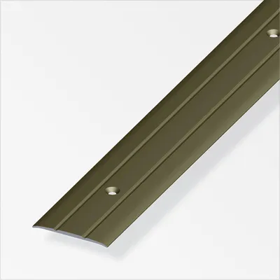 Produktbild von alfer Übergangsprofil 2 m, 37 x 2.5 mm Aluminium eloxiert bronze