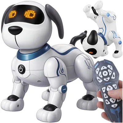 Zdjęcie produktu dla Robot Interaktywny Pies Piesek Zdalnie Sterowany Programowany Robopiesek