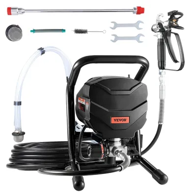 Zdjęcie produktu dla VEVOR Agregat do Malowania 650W 3000 PSI Pistolet Przedłużka Elewacje Płoty