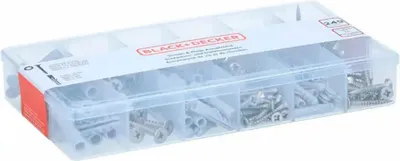 Immagine prodotto di Assortimento di viti e tasselli 249 pezzi.