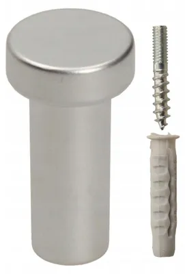 Produktbild von GAMET WU01 Haken satiniertes Chrom Wandmontage