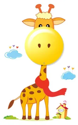 Produktbild von Kinder Wandleuchte Nachtlicht Giraffe 0,6W LED Milagro