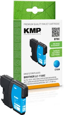 Zdjęcie produktu dla KMP B78C, Cyjan, 4,9 ml, 1 szt., 325 stron(y), Jednopak